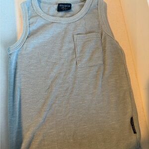 Little Bipsy Teal Ribbed Top